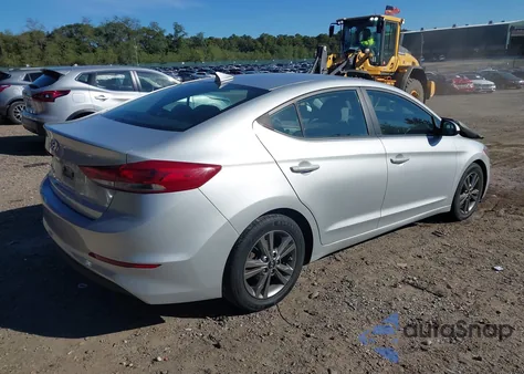 2018 Hyundai Elantra Sel from USA, damaged, VIN 5NPD84LF7JH245478